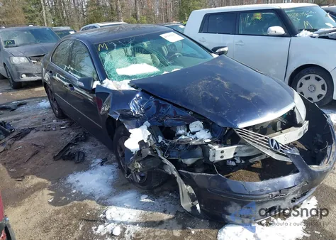 2005 Acura Rl 3.5 from USA, damaged, VIN JH4KB16525C021514